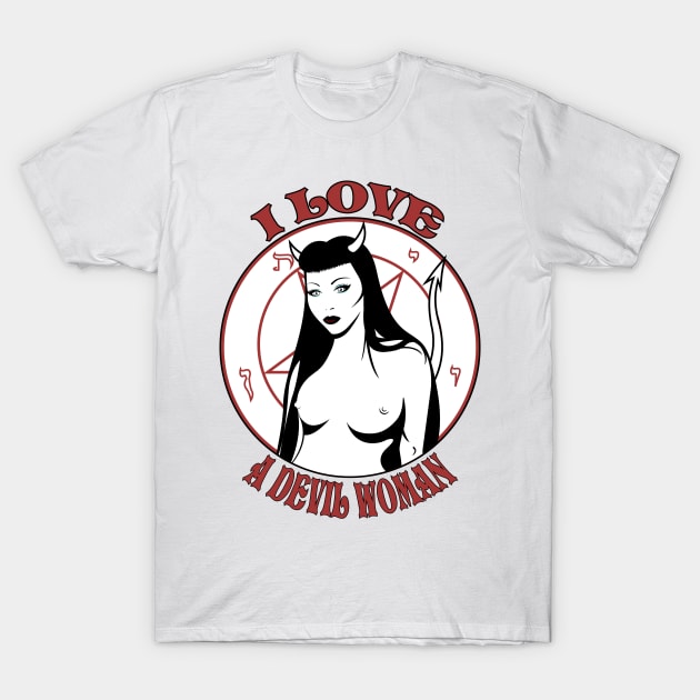 A Devil Woman T-Shirt by SFPater